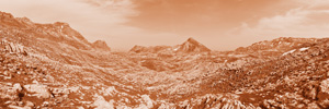 Lastva Peak Foothill (False Color) (VR)